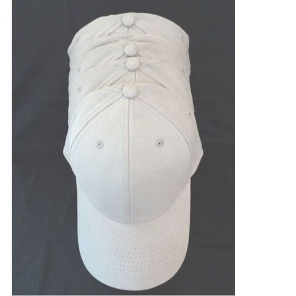 New ProFLex Baseball Cap - Grey - Lot of 5 Caps - Picture 2 of 9